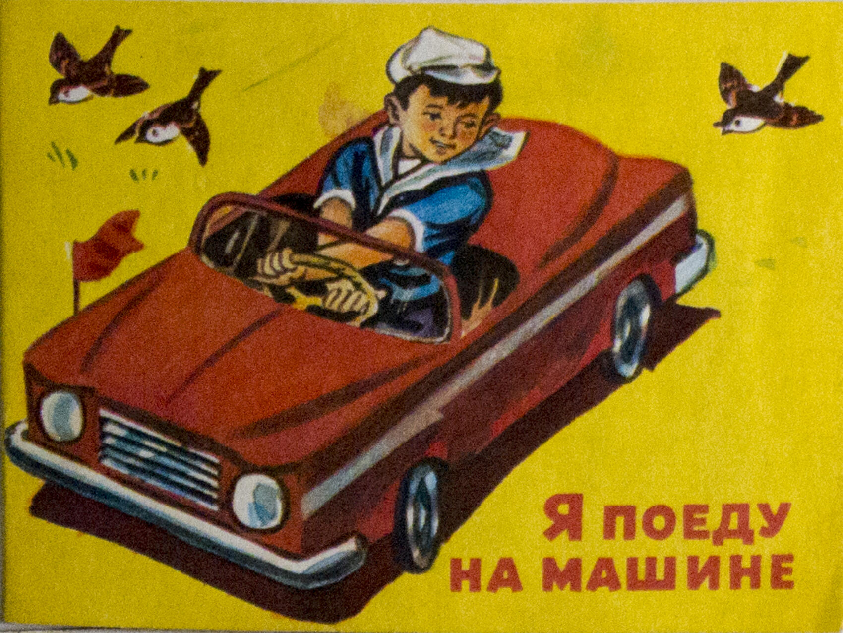 Открытки поехали домой